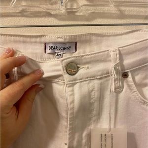 Dear John white Capri pants!